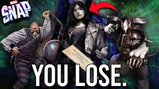 JESSICA JONES IS PERFECT IN THIS DECK CLUTCH WINS  MARVEL SNAP [upl. by Bozovich]