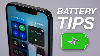 iPhone 12 Battery Tips amp Tricks  How to Extend Your Battery [upl. by Alessandro]