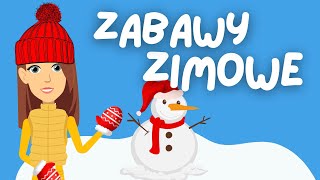 EduKredka – BEZPIECZNE ZABAWY  FERIE ZIMOWE  Film edukacyjny [upl. by Itnaihc]