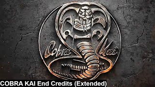 COBRA KAI End Credits Song  Strike First EXTENDED [upl. by Gnak]