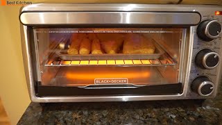 Black amp Decker 4Slice Toaster Oven Review [upl. by Cran921]