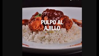 Pulpo al Ajillo en olla Express  Presto [upl. by Nawud71]