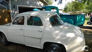 1960 Renault Dauphine  First drive in 40 years [upl. by Heiney]