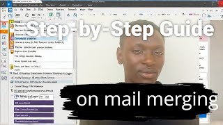 How to Mail Merge in Word Step by Step Tutorial [upl. by Heiney]