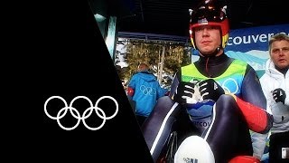 Felix Loch Makes History In Vancouver  Youngest Luge Singles Champion  Olympic Records [upl. by Retla996]