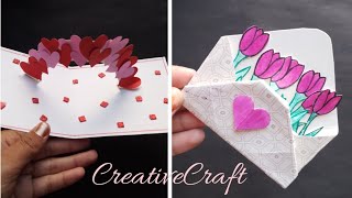 quotDIY PopUp Card amp Cute Envelope 📜💌  Easy Paper Crafts 🎨✂️quot [upl. by Elena]