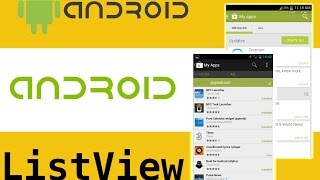 ListView android  Listview with Images and Text android studio Custom ListView With BaseAdapter [upl. by Bolte]