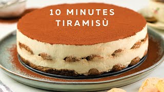 How To Make Tiramisu In 10 Minutes  Easy Tiramisu  Fuzz amp Buzz [upl. by Ahseyt]