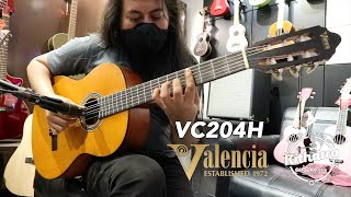 Valencia VC204H Sound Demo  Kitharra Guitar Shop amp Service [upl. by Hardner]