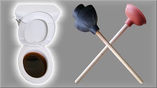 Clogged Toilet Unclog in Seconds [upl. by Inuat]