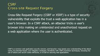 CSRF  Crosssite Request Forgery [upl. by Fedak]