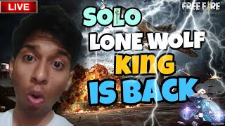 Free Fire Live 🔴 Lone Wolf King 🥴Yanva Gaming 😁 With Comeback Challenge 😂 ff freefire YanvaGaming [upl. by Humphrey]