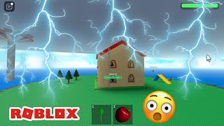 ADA BADAI PETIR 🌩⚡SELAMATKAN DIRI   GAME ROBLOX INDONESIA [upl. by Anialed266]