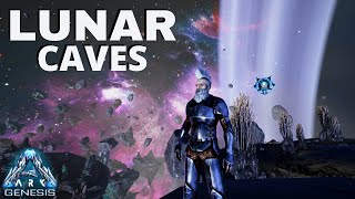 ALL Lunar Cave Locations with Build Tests  ARK  ARK Survival Evolved  Genesis [upl. by Lanctot]