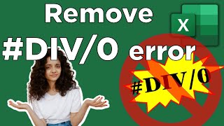 How to solve DIV0 error in Excel [upl. by Aaberg]