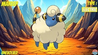 All Evolutions of Mareep [upl. by Hanny461]