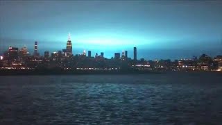 Why the Sky Turned Electric Blue in New York City [upl. by Ardnazil]