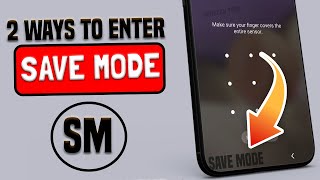 2 Ways to Turn On Safe Mode On Samsung Android Phones  How to enter Save Mode [upl. by Macswan]