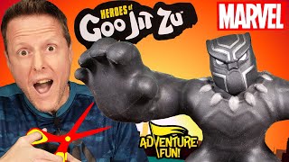 What’s Inside 12 Marvel Heroes of Goo Jit Zu Including Venom amp Groot Adventure Fun Toy review [upl. by Nerdna]