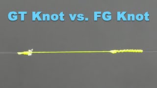 GT KNOT vs FG KNOT The TRUTH About The Strongest Fishing Knot [upl. by Acinok]