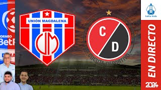 🎙️ ⚽ UNIÓN MAGDALENA VS CÚCUTA DEPORTIVO En Vivo hoy 🔵🔴 Partido Unión Magdalena Hoy [upl. by Norvun]