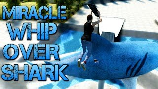 Skate 3  Part 10  MIRACLE WHIP OVER SHARK  Learning to flip [upl. by Mitchell]