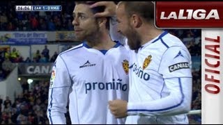 Golazo de Rodri 10 en el Real Zaragoza  Real Madrid  HD [upl. by Kress26]