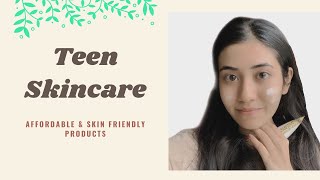 Best Budget amp Skin Friendly Teenage Skincare Products in India indianskincare summerskincare [upl. by Gibe]