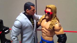 WWE ACTION INSIDER Edge Elite 13 Figure Review Mattel series quotgrims toy showquot [upl. by Truelove]