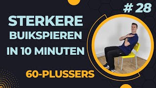 Buikspieren trainen voor 60plussers of beginners [upl. by Rempe449]