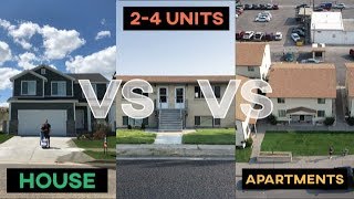 What is the BEST REAL ESTATE INVESTMENT single family vs multi family vs apartments [upl. by Adnocahs]