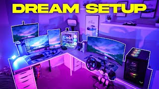 Building My DREAM Gaming Setup Room [upl. by Namron294]