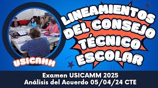 Lineamientos del Consejo Técnico Escolar [upl. by Lleret]