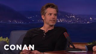 Timothy Olyphant Playing Timothy Olyphant Is The Role Of A Lifetime  CONAN on TBS [upl. by Dalohcin]