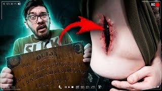 НИ ЗА ЧТО НЕ НАРУШАЙ ПРАВИЛА ДОСКИ OUIJA в 300 НОЧИ   МЕНЯ ПОРЕЗАЛИ  ПОТУСТОРОННИЕ ДОСКА УИДЖИ [upl. by Ahsaret]