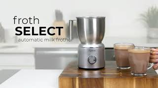 Capresso froth Select  Automatic Milk Frother [upl. by Hanikas]