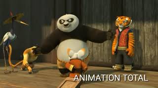 Bad po kung fu panda ANIMATION TOTAL [upl. by Eelirak]