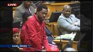 EFF disrupts parliament [upl. by Musihc]