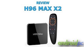 REVIEW H96 MAX X2 con SoC Amlogic S905X2 y 4GB de RAM [upl. by Ula]