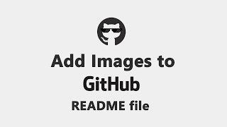 Add images to Github README file [upl. by Calv]