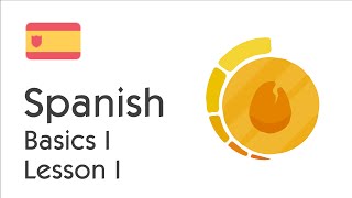 01 Spanish Basics Lesson 1 Duolingo [upl. by Virgy]