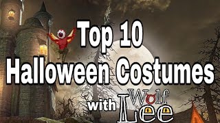 Avakin Life  Top 10s  Halloween Costumes [upl. by Retepnhoj]