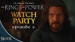 Rings of Power Episode 3 WATCH PARTY [upl. by Ecnal174]