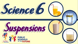 SUSPENSIONS  Science 6 K12 Video Lesson [upl. by Nner978]