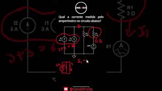 Associação de fonte de corrente resistores circuitoseletricos divisordecorrente [upl. by Francis543]