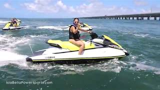 Isla Bella Powersports  Marathon Jet Ski Tour Overview [upl. by Laban]