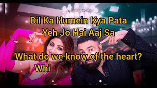 NASHA Sukhee Lyrics With English Translation  Shilpa Shetty Kusha Kapila  Badshah Afsana Khan [upl. by Susannah350]