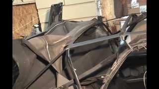 BMW E30 INSTALLATION VIDEO SAMPLE CONVERTIBLE TOP [upl. by Yoko]