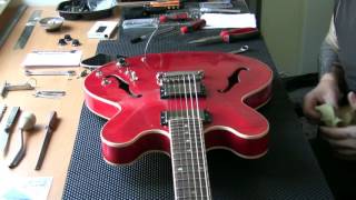 Gibson ES335 complete setup Part 01 [upl. by Andeee791]