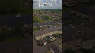 New Hubsan Zino Mini SE White Vertical 4k Footage over England shorts 43 [upl. by Cyndy730]